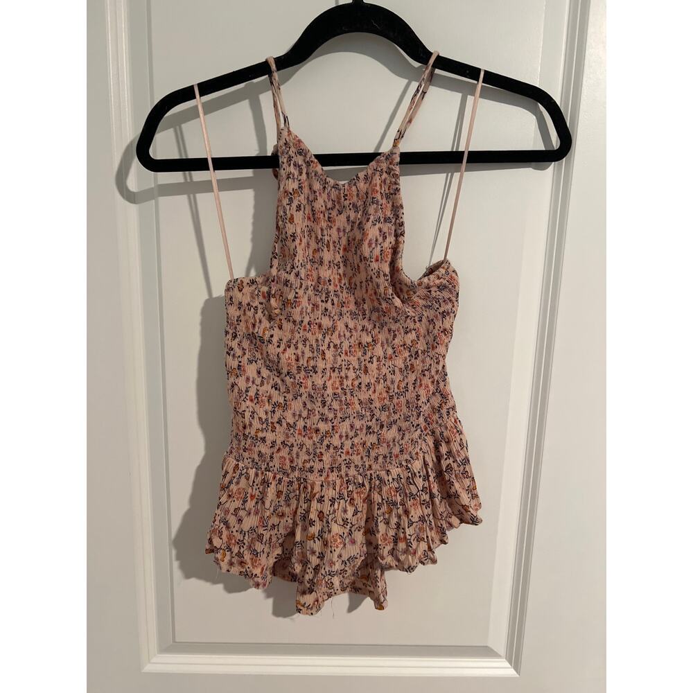 Patrons of Peace Floral Halter Top Women's Size S
Multicolor Sleeveless Blouse - Picture 1 of 5